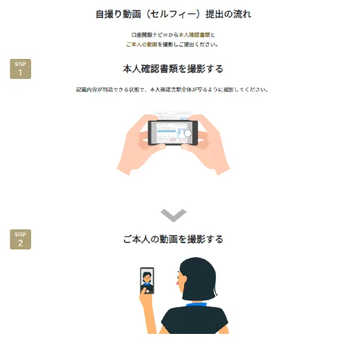 GMOあおぞらネット銀行で口座開設 セルフィー動画